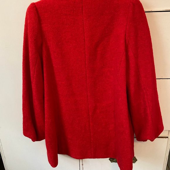 Veeko Red Coat - Picture 2 of 4